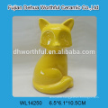 Green ceramic fox figurine in superior quality